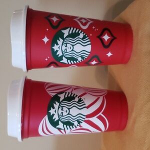 Starbucks Anniversary Tumbler Duo